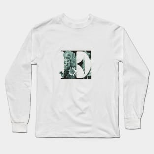 Flower Alphabet E Long Sleeve T-Shirt